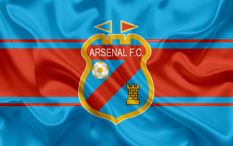 Logo mà Arsenal Sarandi sử dụng cho mùa giải này